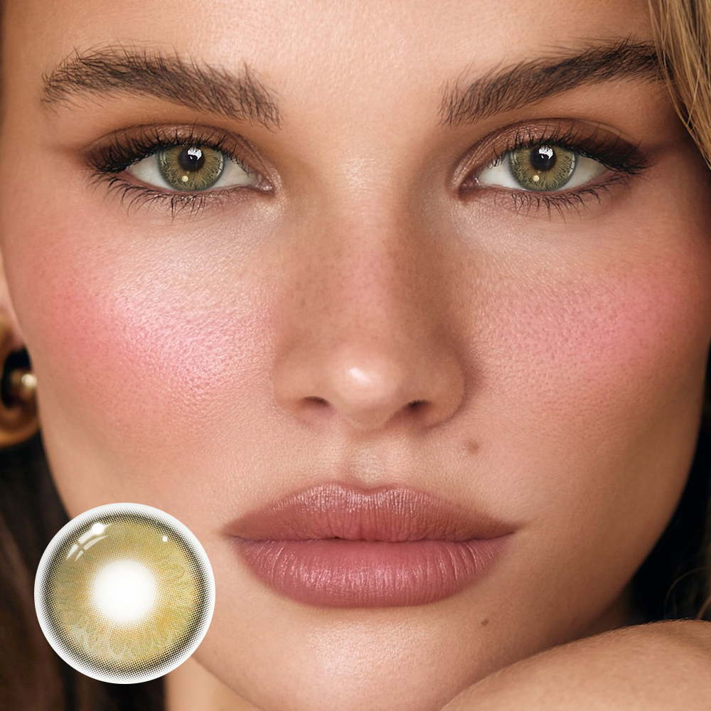 Kelly Brown Coloured Contact Lenses